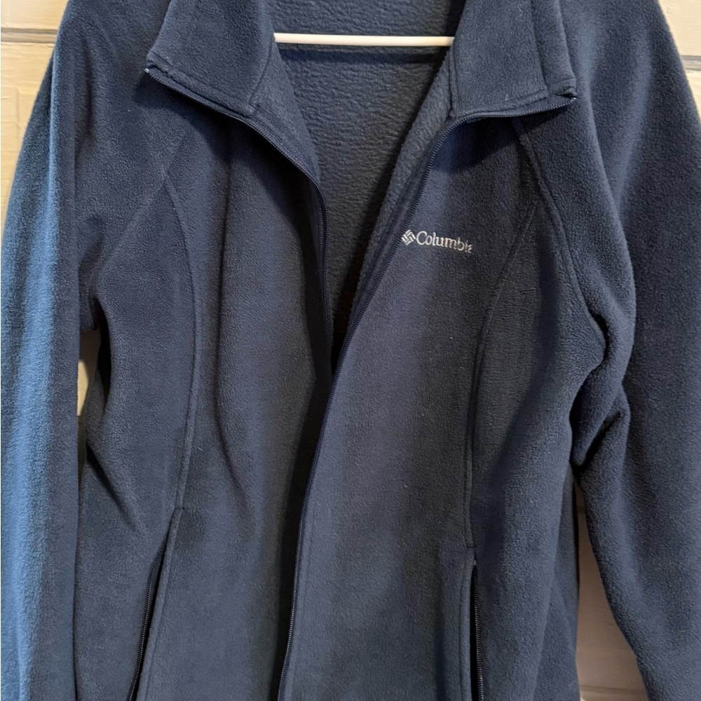 Columbia Dark Blue Fleece Outerwear